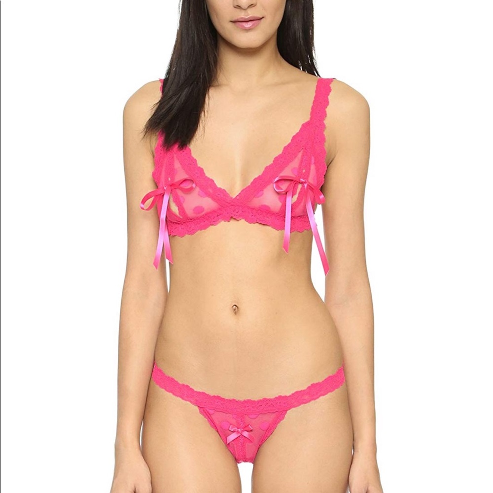 Hanky Panky After Midnight Tickle Pink Bralette